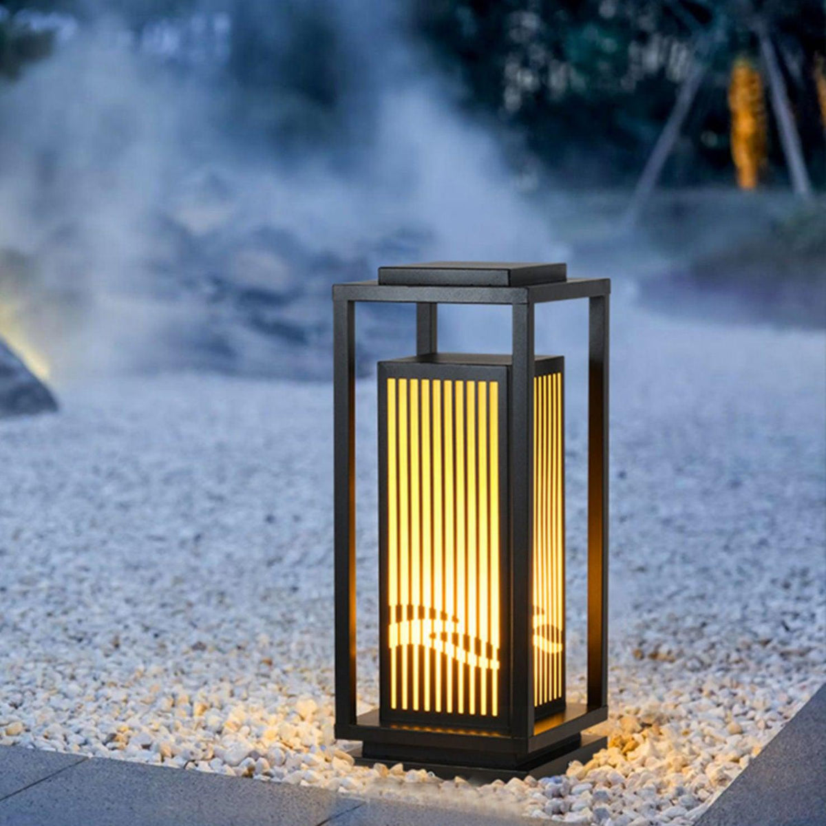 Myraeira Lantern Imitatie albast buitenlamp