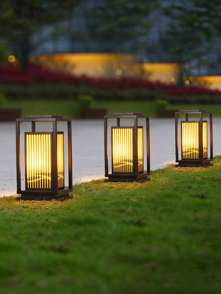 Myraeira Lantern Imitatie albast buitenlamp