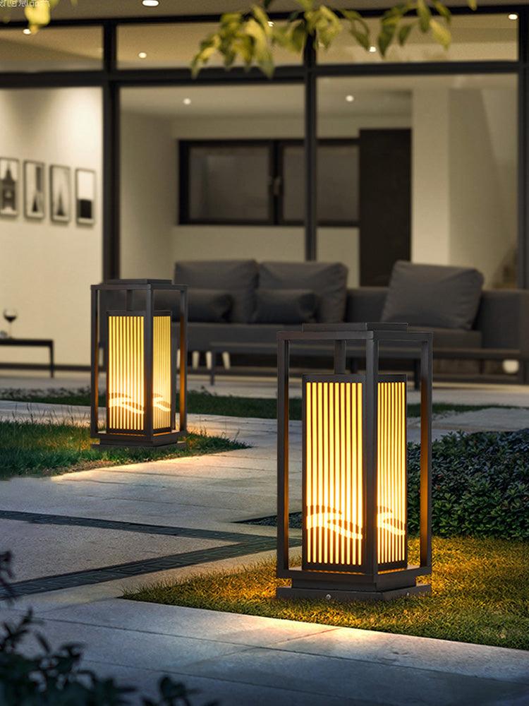 Myraeira Lantern Imitatie albast buitenlamp