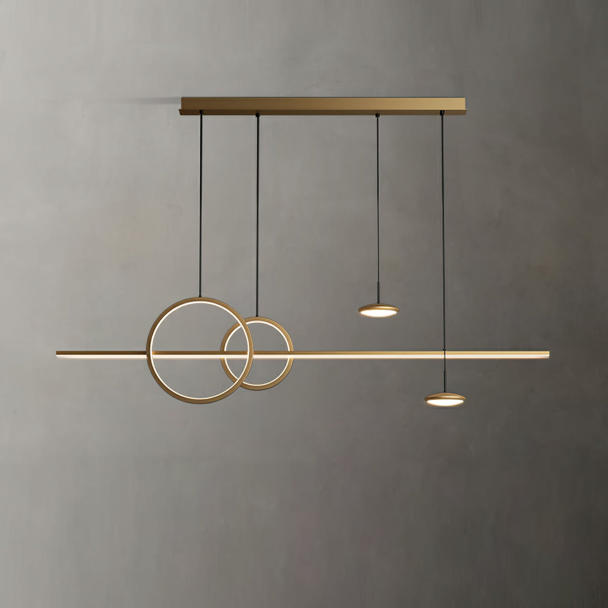 Tildas hanglamp geometrische ring minimalistisch