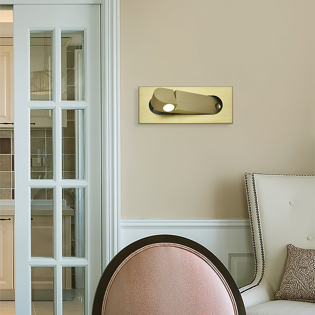 Lumisiella verstelbare moderne ledleeslamp voor naast het bed