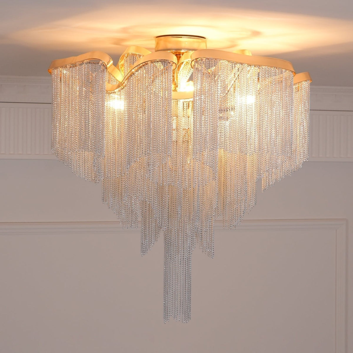 Mevrin Moderne plafondlamp met Tassel Art