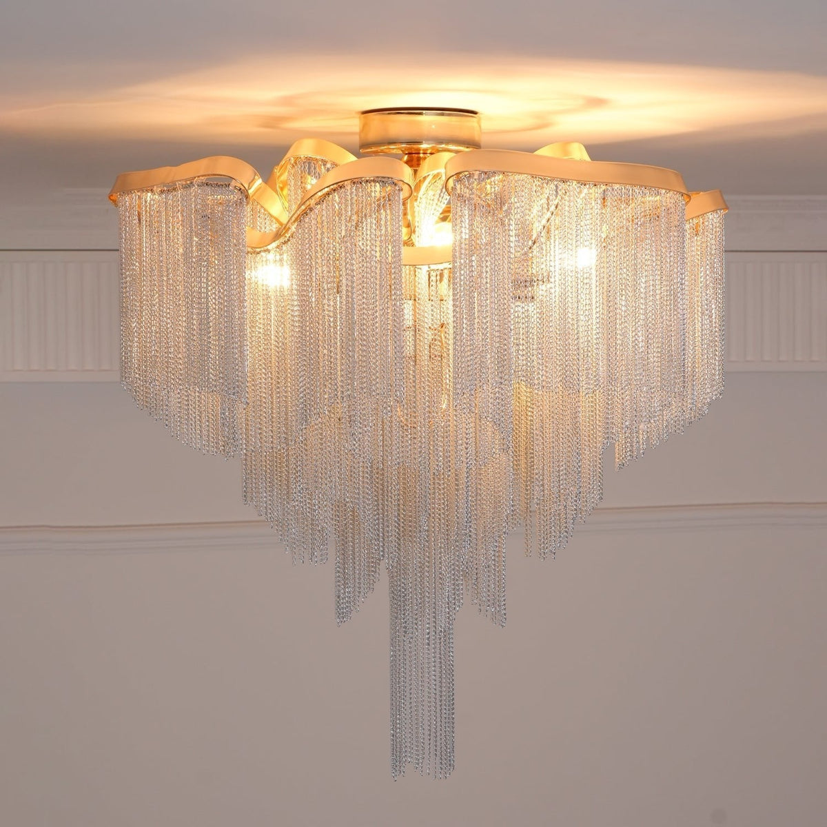 Mevrin Moderne plafondlamp met Tassel Art
