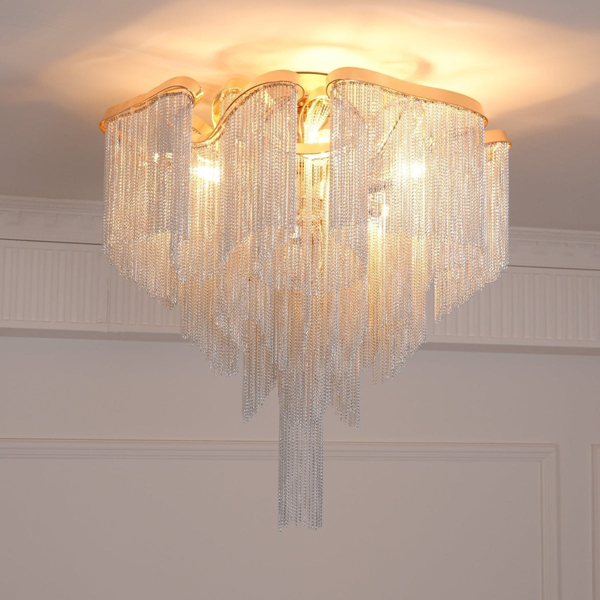 Mevrin Moderne plafondlamp met Tassel Art