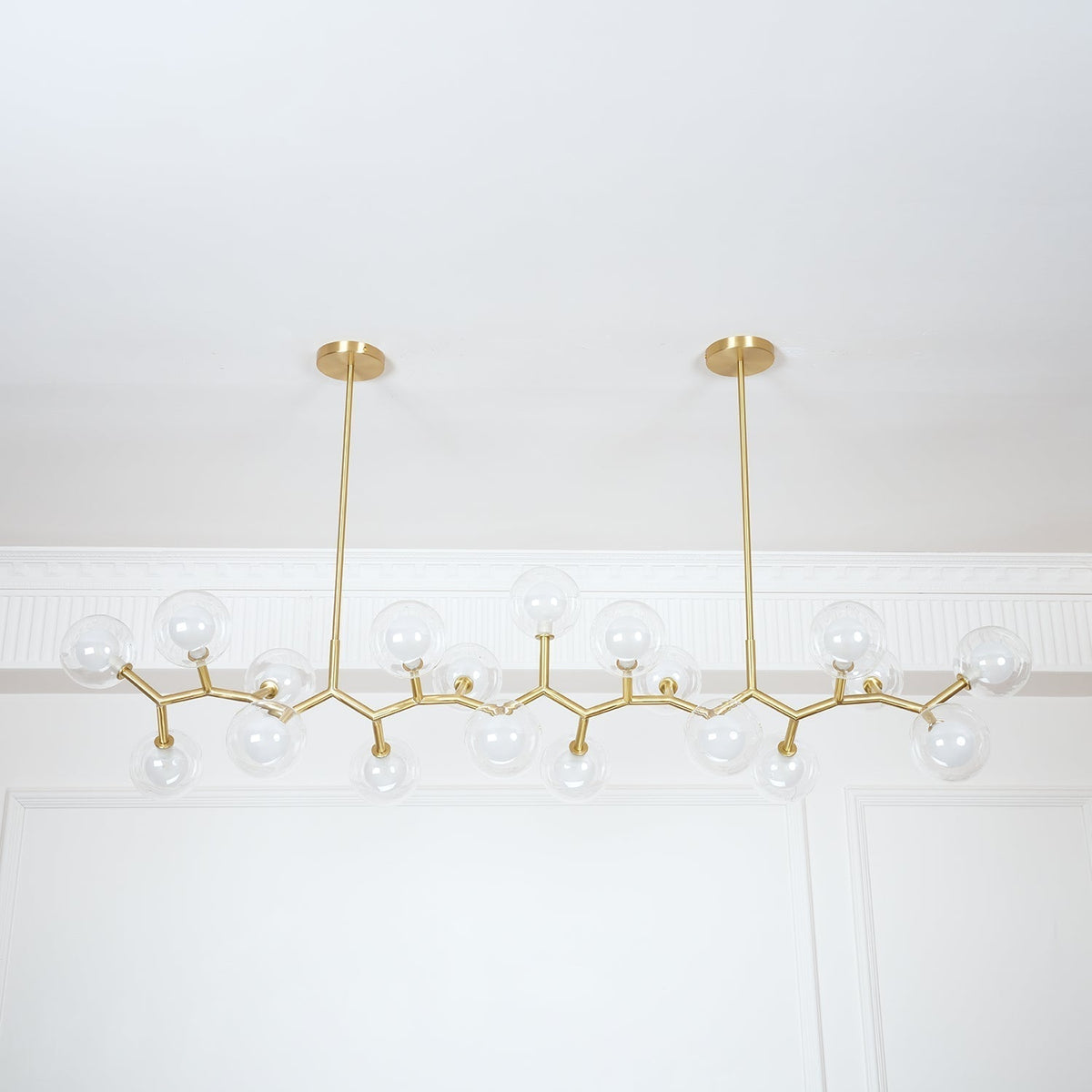 Ivexin Branch hanglamp van messing