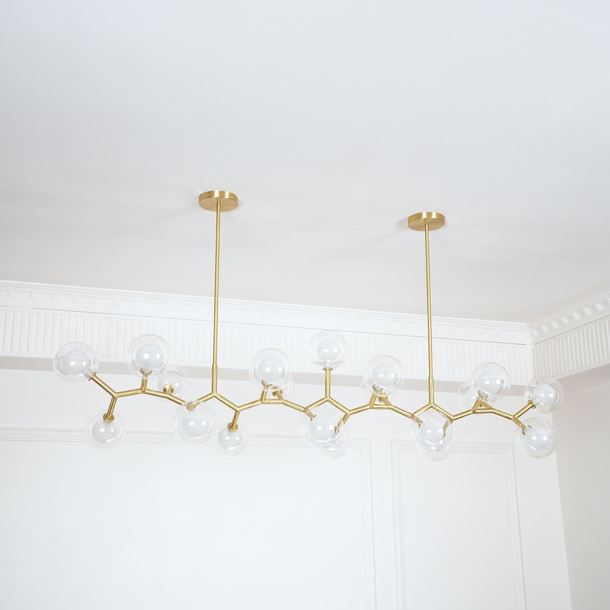 Ivexin Branch hanglamp van messing