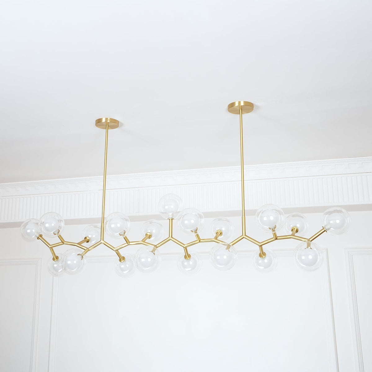 Ivexin Branch hanglamp van messing
