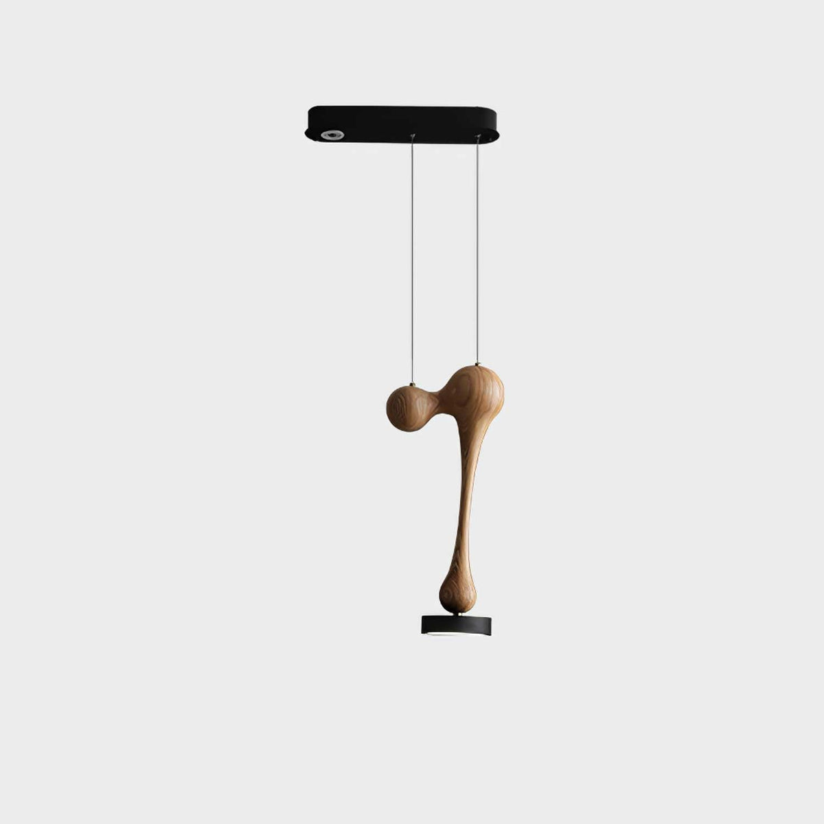 Drovia Rustieke hanglamp van walnoothout