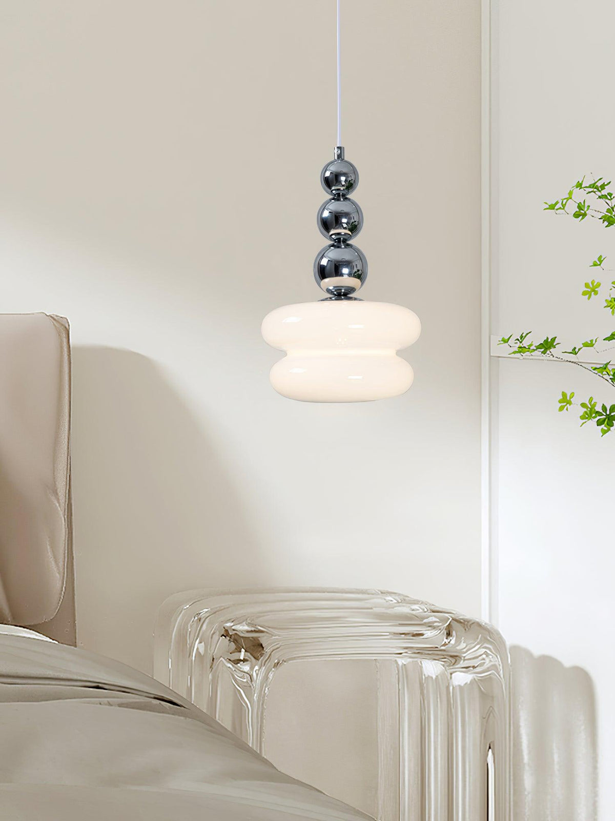 Aurelin Kunstmatige hanglamp met glas