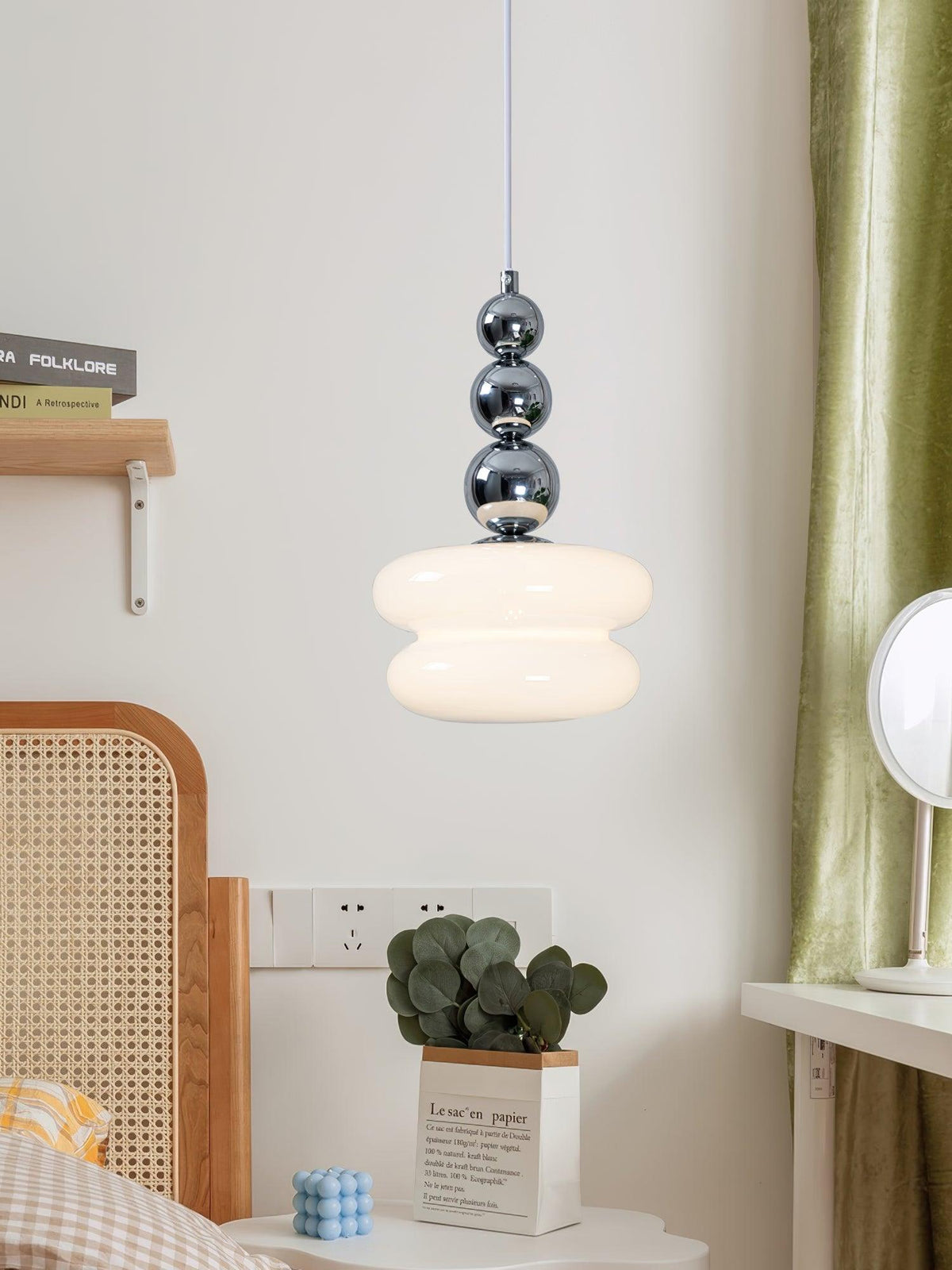 Aurelin Kunstmatige hanglamp met glas