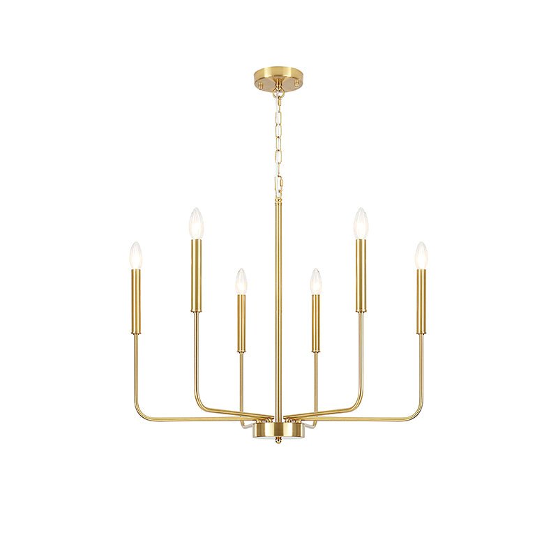 Luminora Kroonluchter met kaarsarmen in moderne stijl