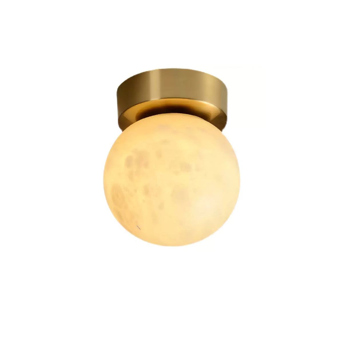 Otheyra Minimalistische vlakke plafondlamp van albast