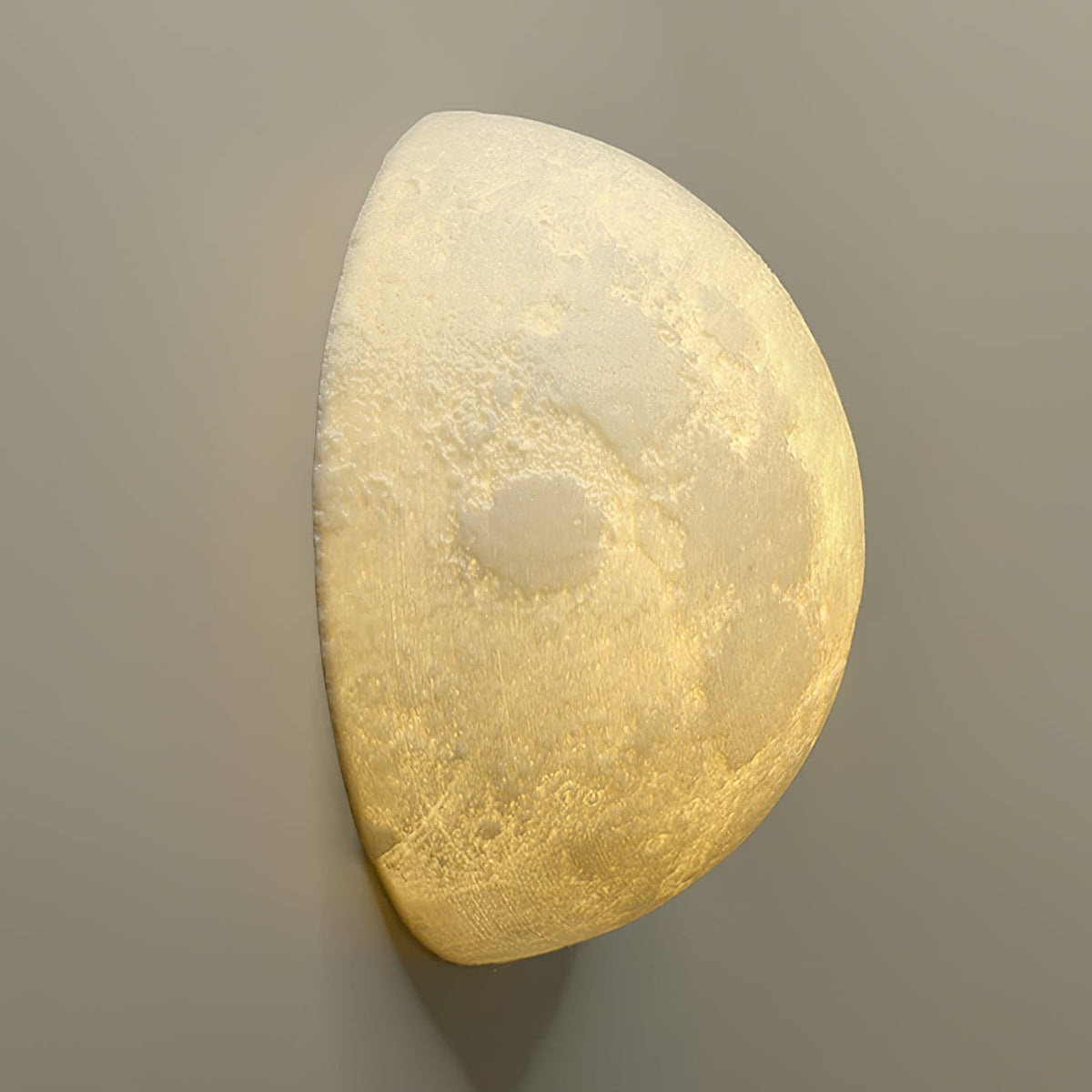 Brivel Noordse kunst Maan 3D wandlamp van kunststof