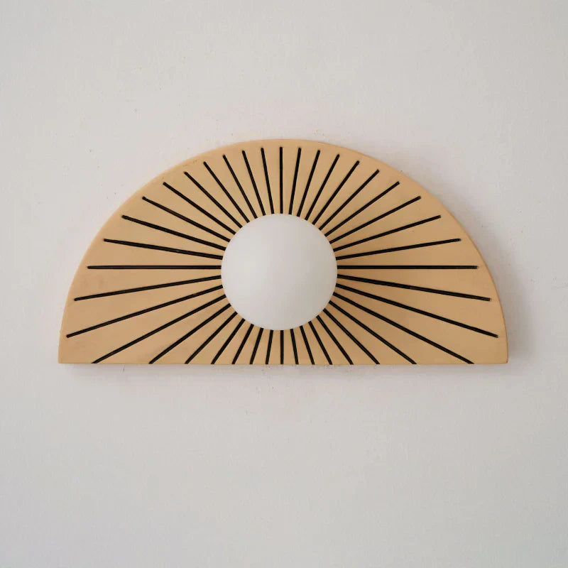 Elif Modern Geometrische Stijl Ongebruikelijk Hars Glas Wandlamp Slaapkamer Eetkamer