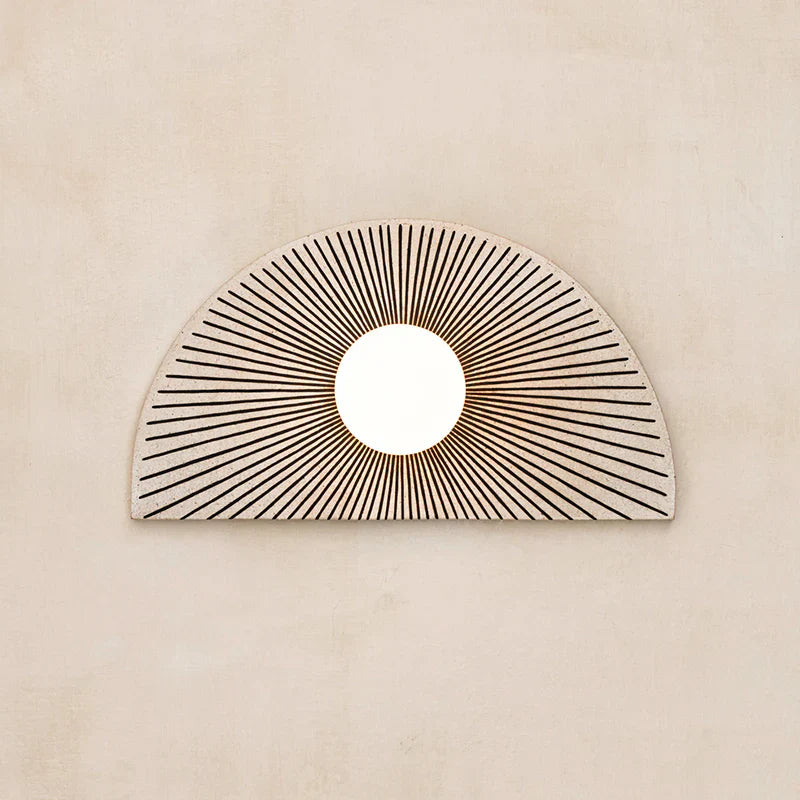Elif Modern Geometrische Stijl Ongebruikelijk Hars Glas Wandlamp Slaapkamer Eetkamer