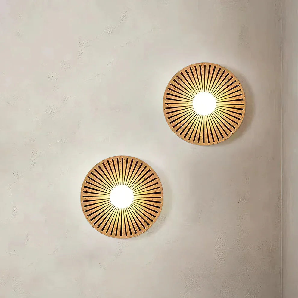 Elif Modern Geometrische Stijl Ongebruikelijk Hars Glas Wandlamp Slaapkamer Eetkamer