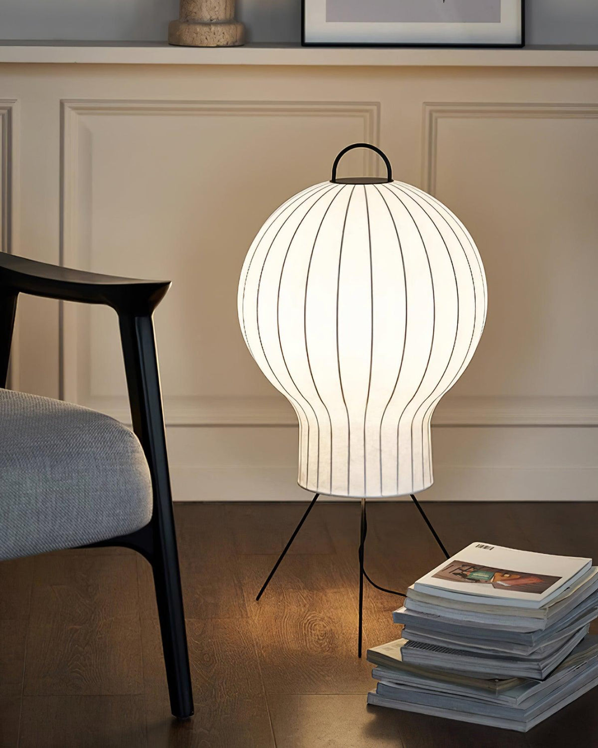 Balloon minimalistisch zijde vloerlamp