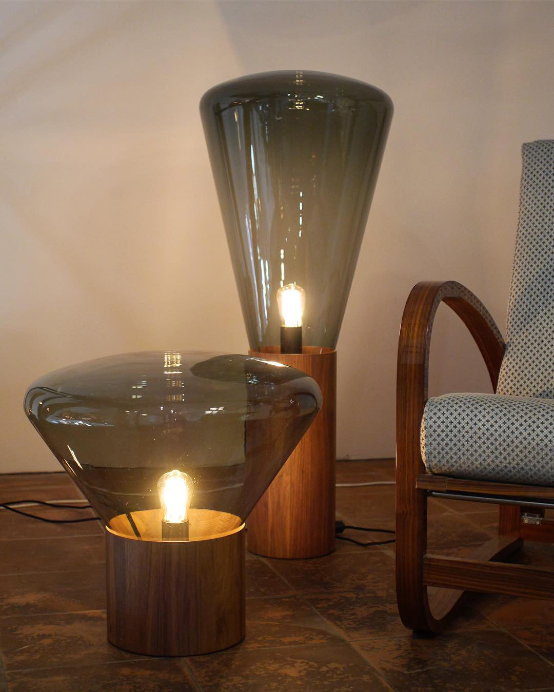 Sylirella Minimalistische houten tafellamp