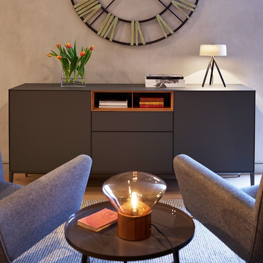 Sylirella Minimalistische houten tafellamp