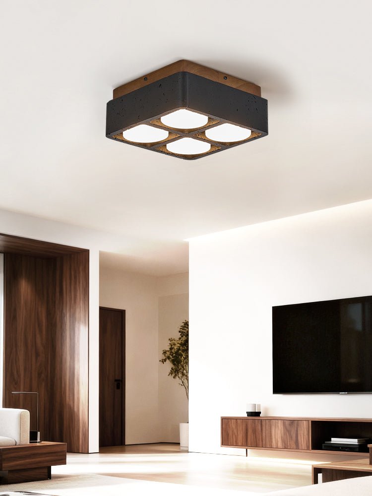 Axel Multi Spot Vierkante plafondlamp