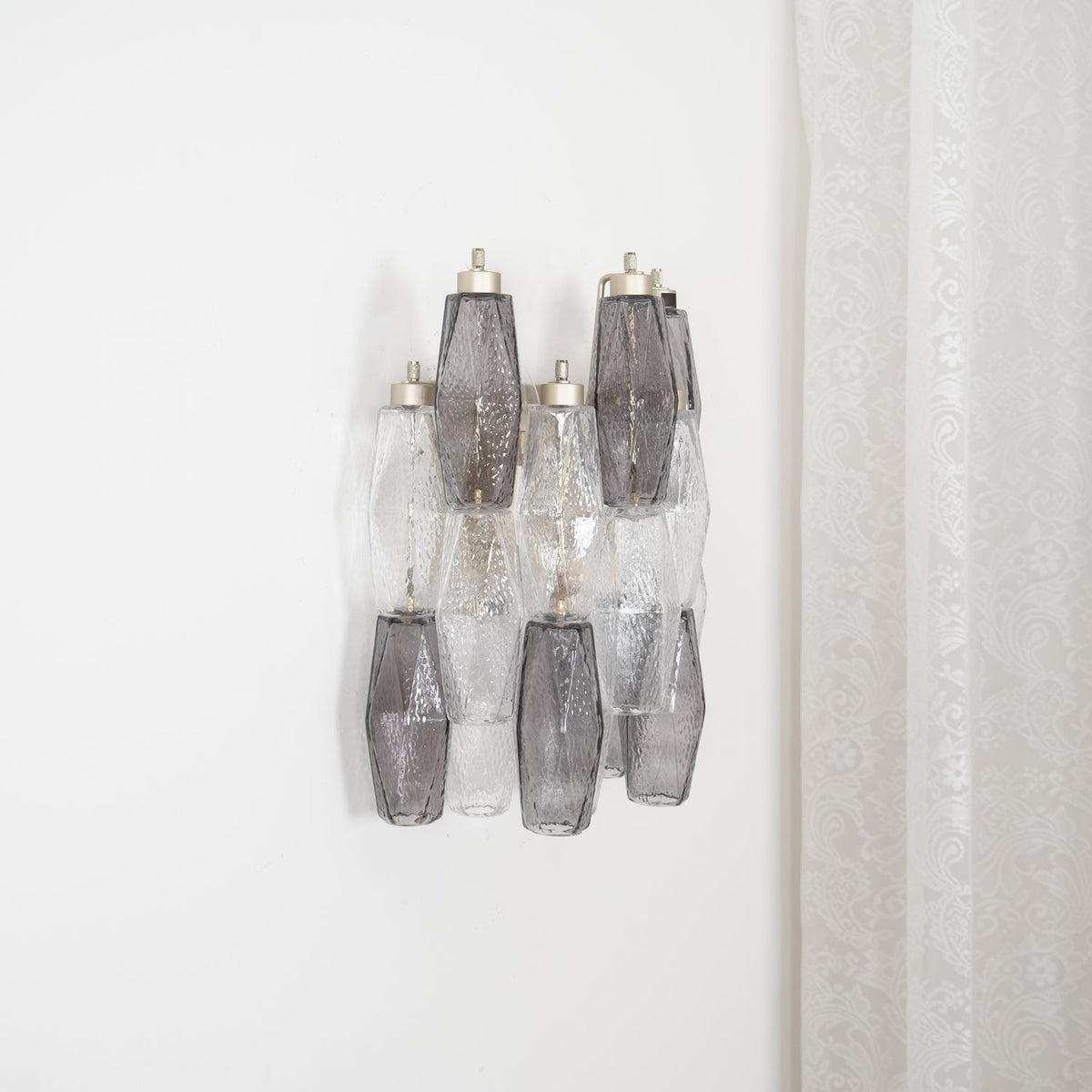 Eiruaria wandlamp Ruitvormig glas Gelaagd Hedendaags
