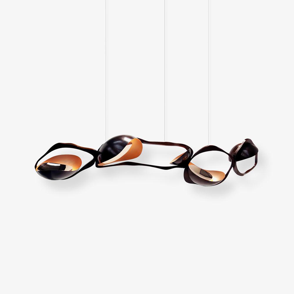 Virauine hanglamp LED artistiek voor woonkamer