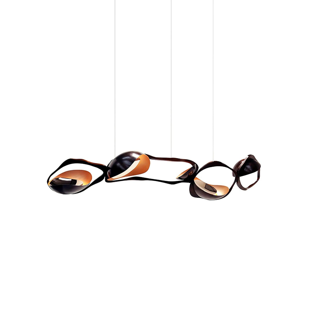 Virauine hanglamp LED artistiek voor woonkamer
