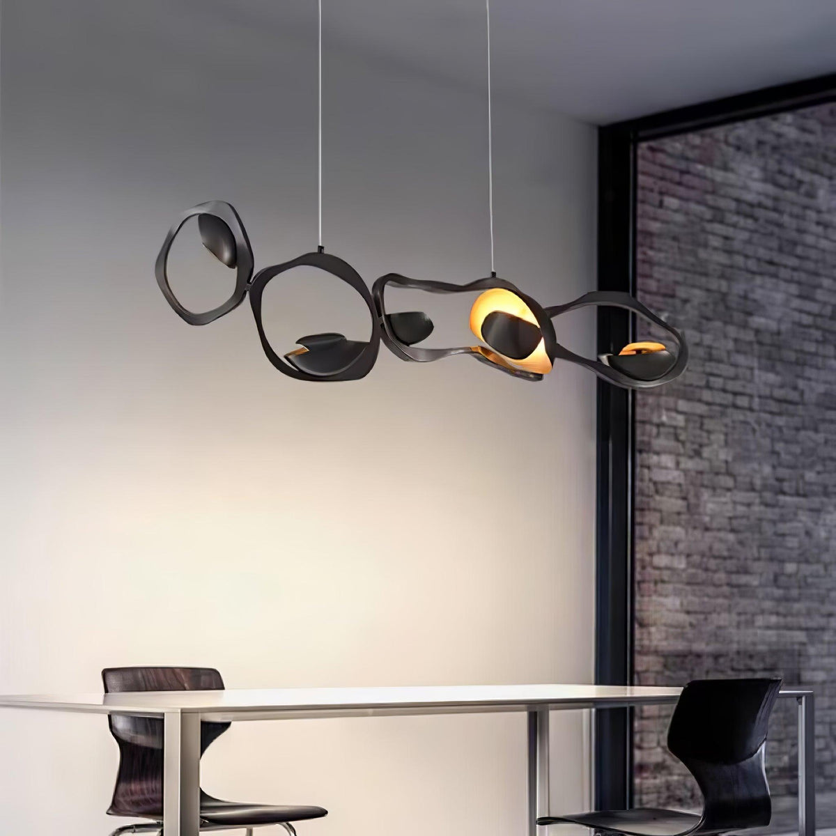 Virauine hanglamp LED artistiek voor woonkamer