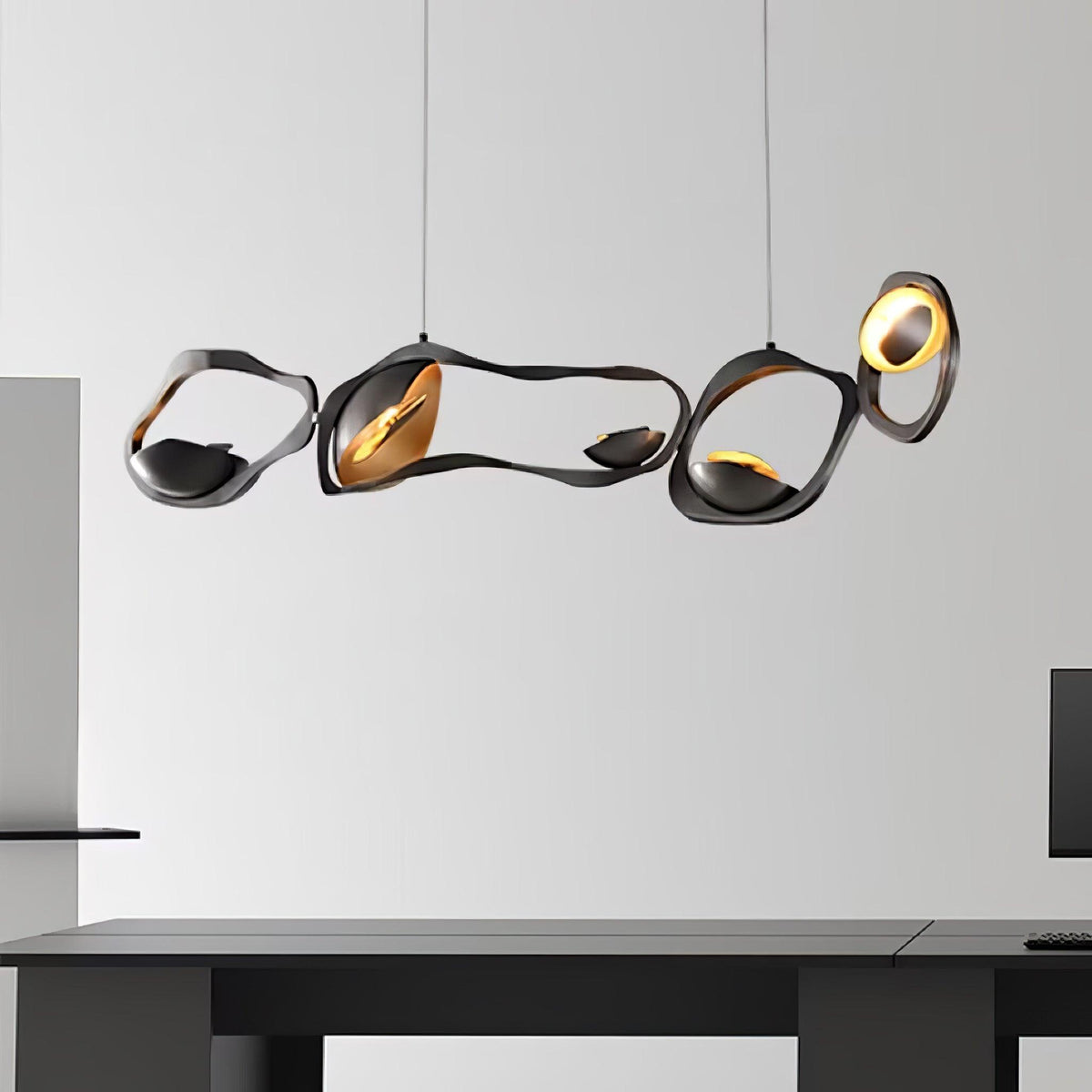 Virauine hanglamp LED artistiek voor woonkamer