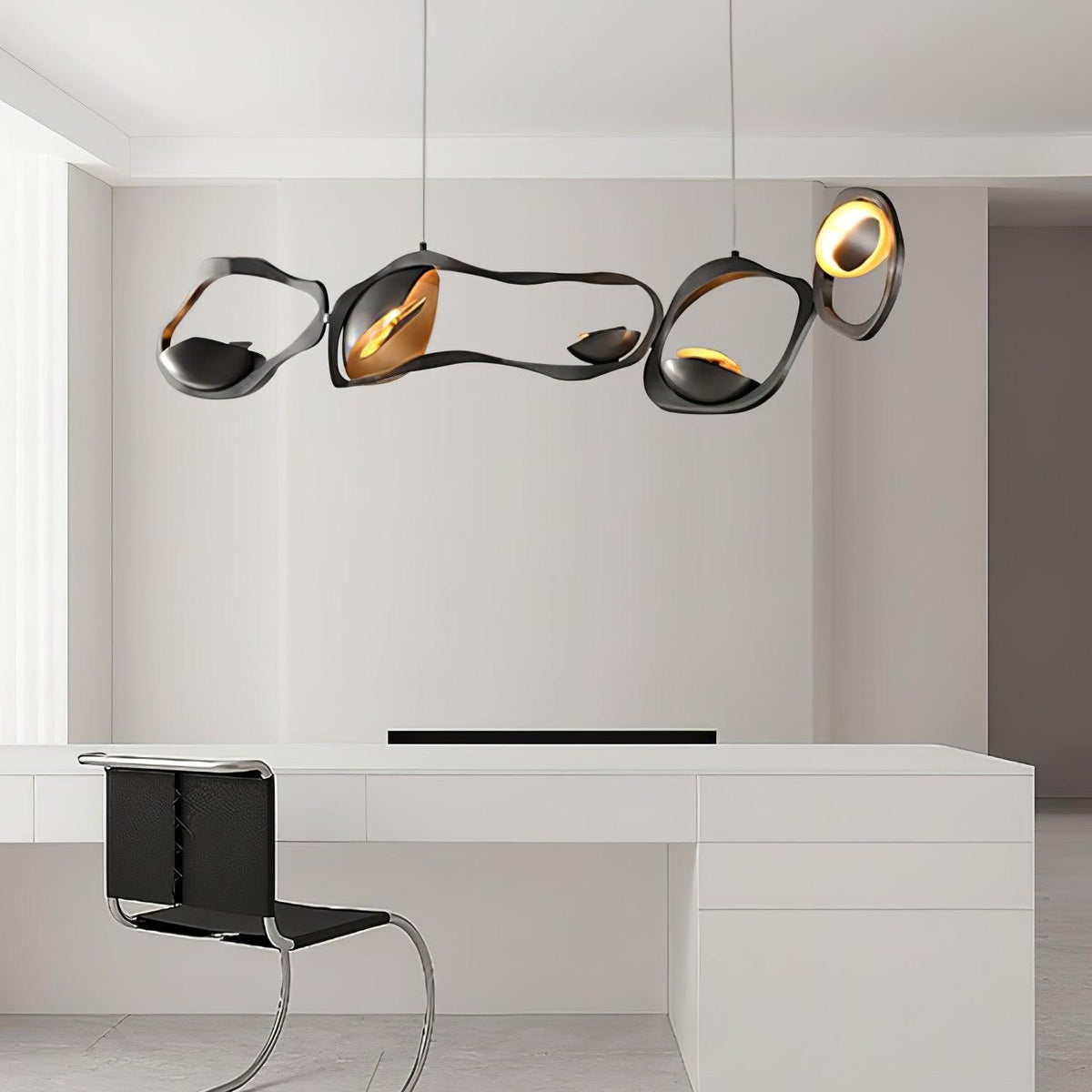 Virauine hanglamp LED artistiek voor woonkamer