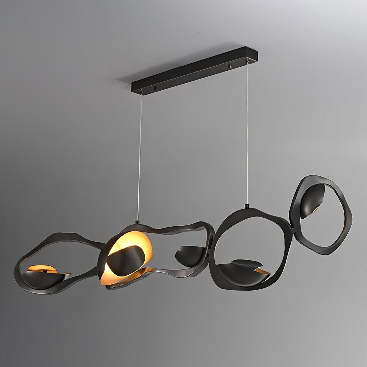 Virauine hanglamp LED artistiek voor woonkamer