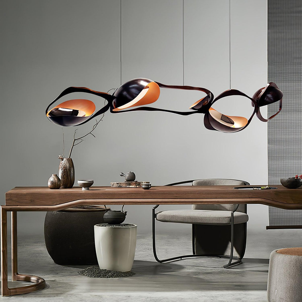 Virauine hanglamp LED artistiek voor woonkamer
