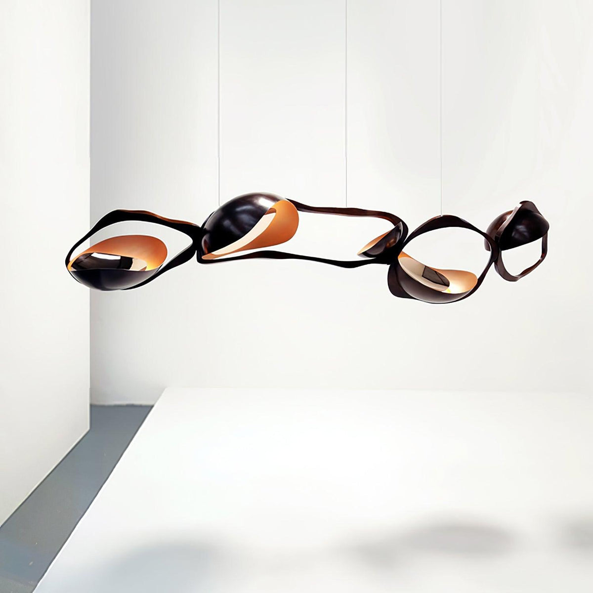 Virauine hanglamp LED artistiek voor woonkamer