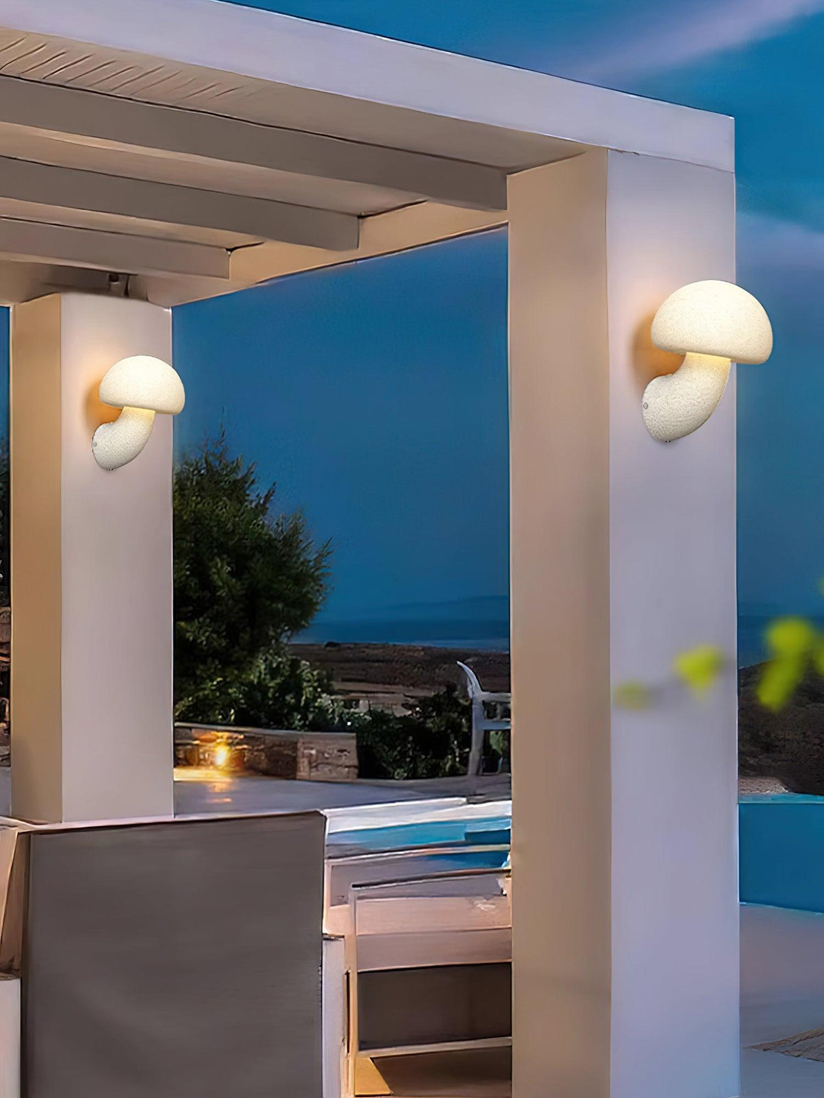 Mior Individual Creativity Mushroom hars wandlamp