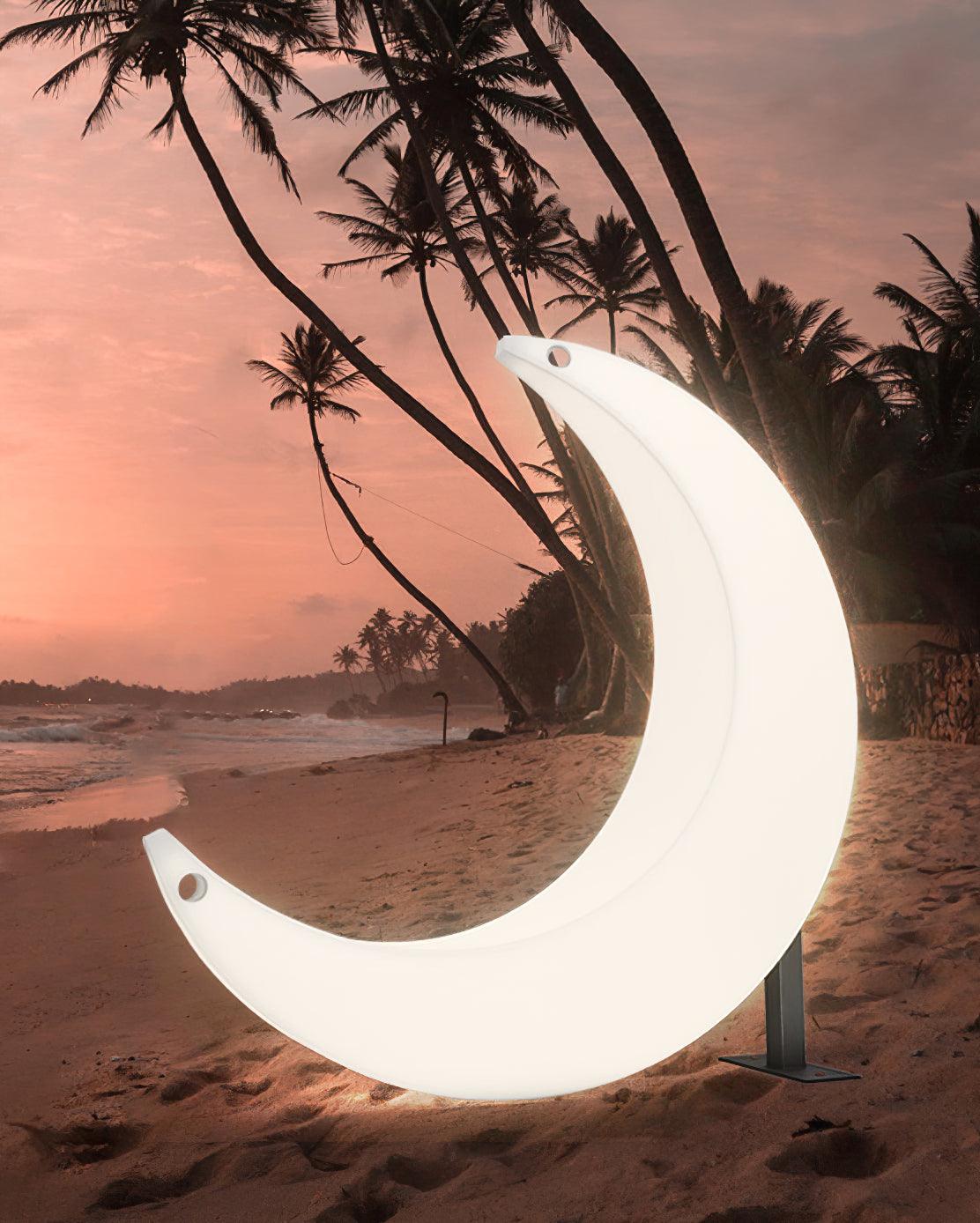 Zetheor Crescent Moon hars vloerlamp