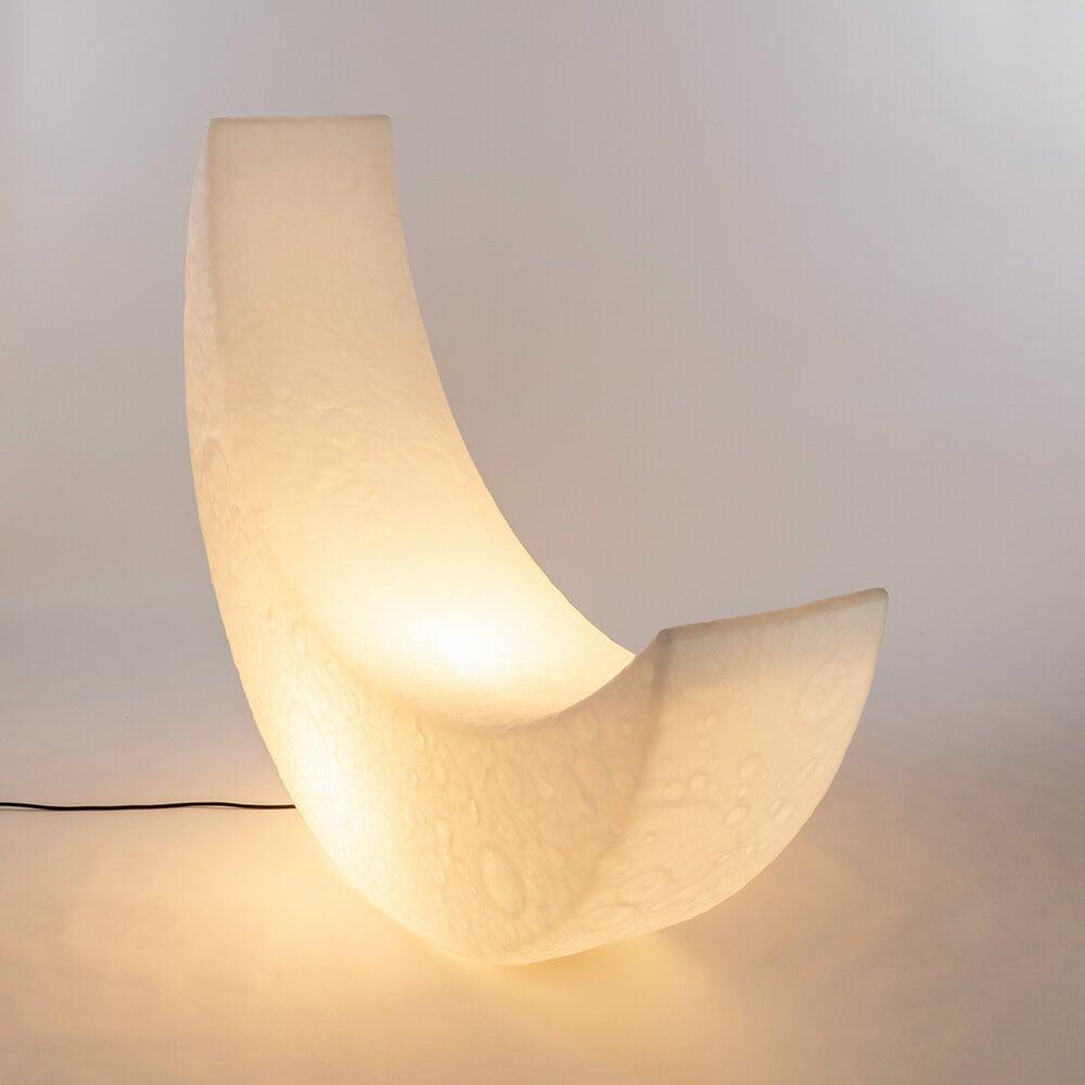 Zetheor Crescent Moon hars vloerlamp