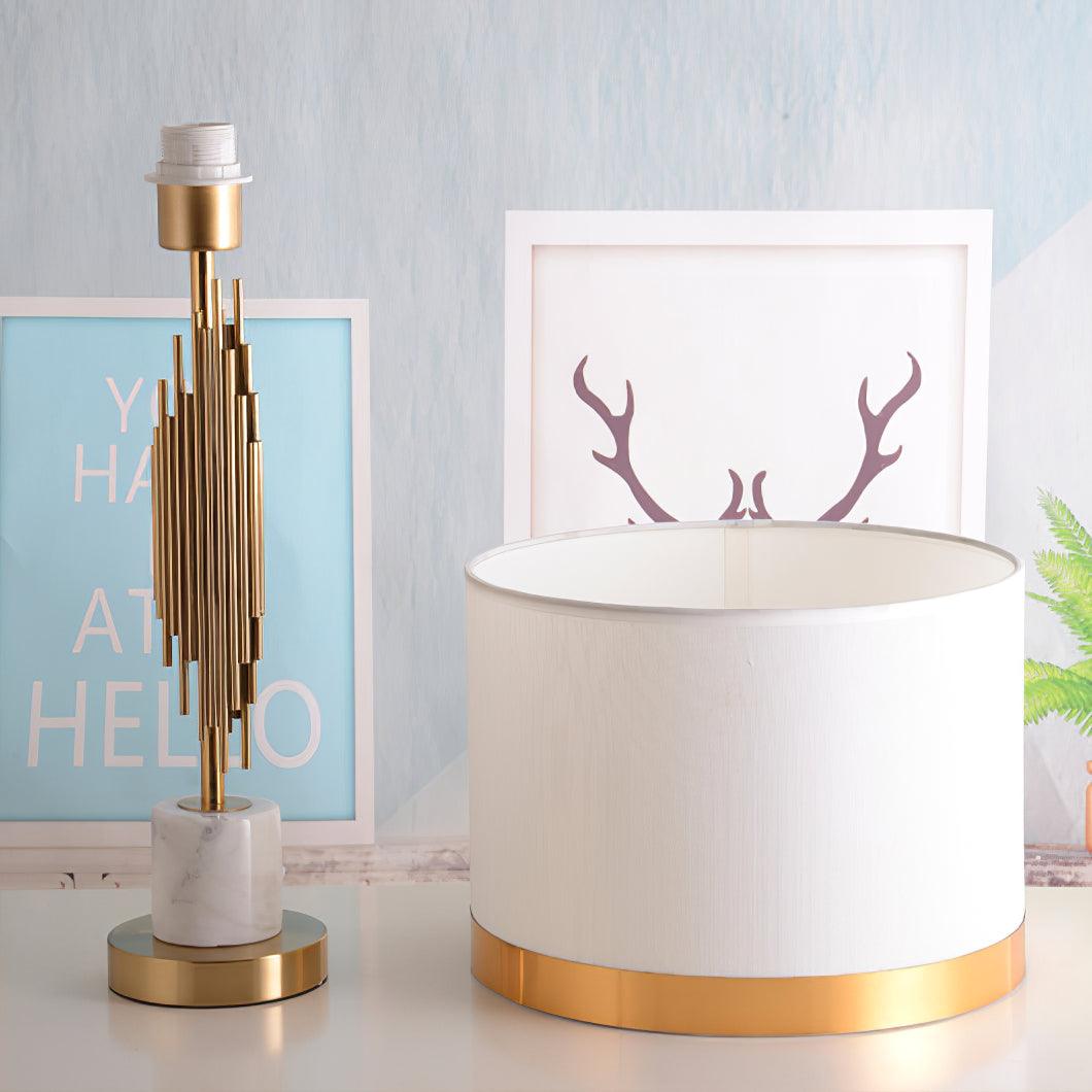 Opus tafellamp in marmer met Art Deco-ontwerp