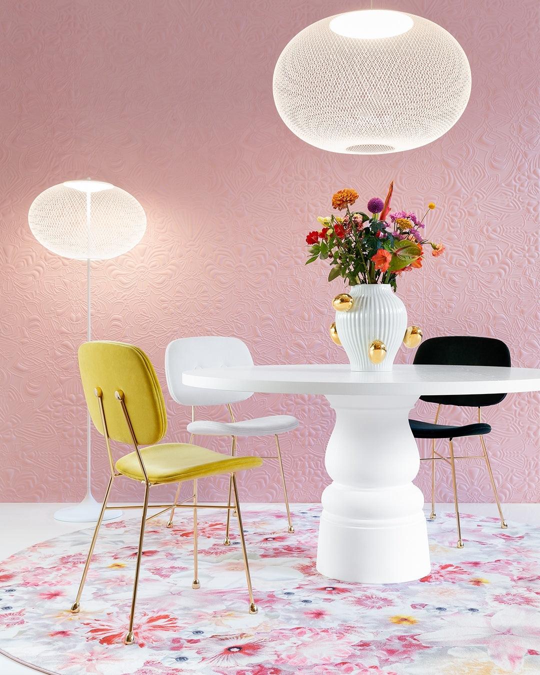 Ilsolyre industriële mesh vloerlamp