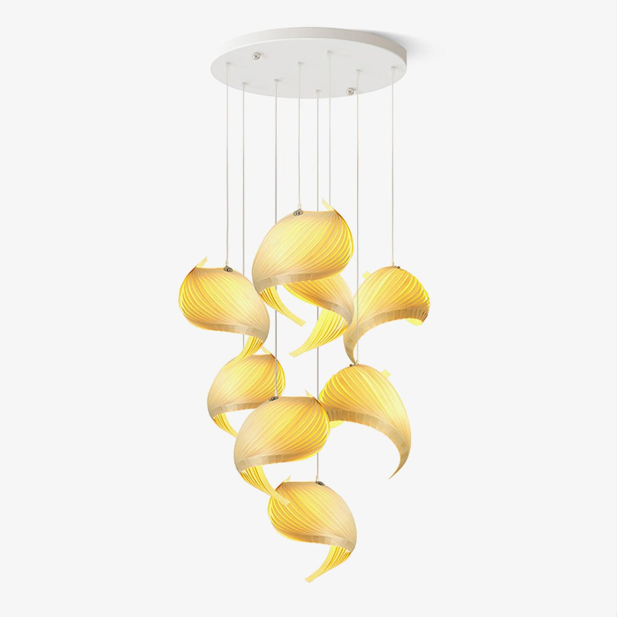 Loe Postmodern Luxe Houten hanglamp