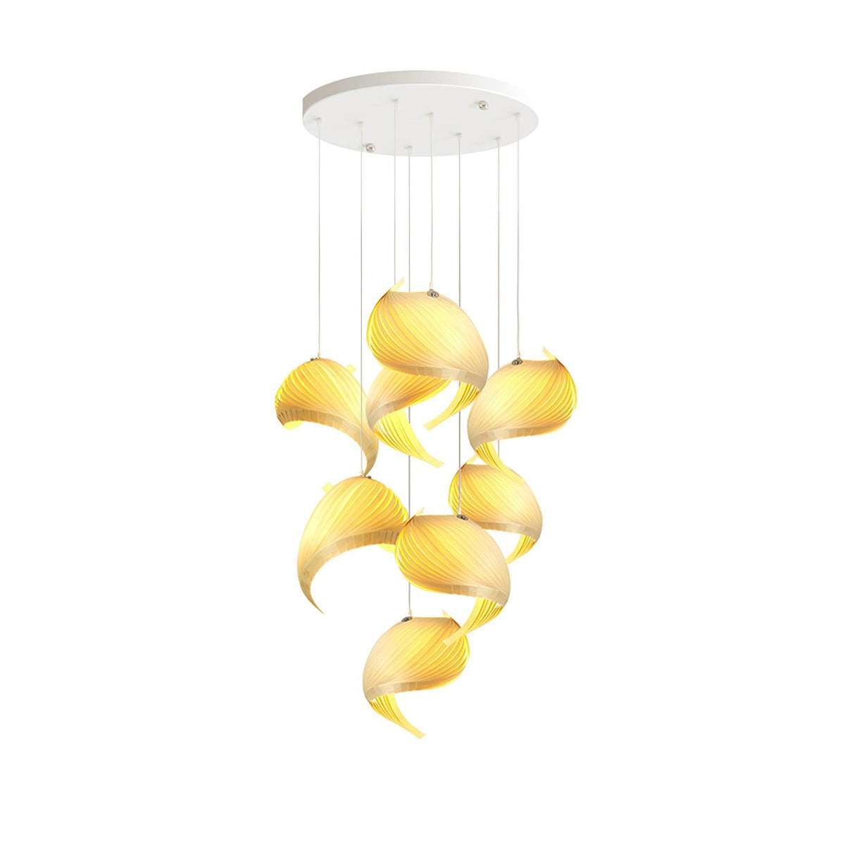 Loe Postmodern Luxe Houten hanglamp