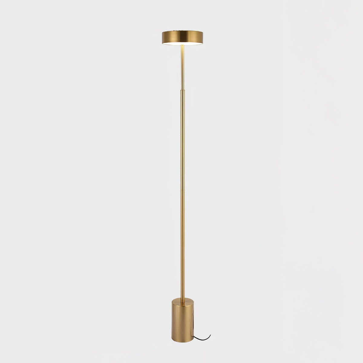 Circa minimalistisch draaibare vloerlamp
