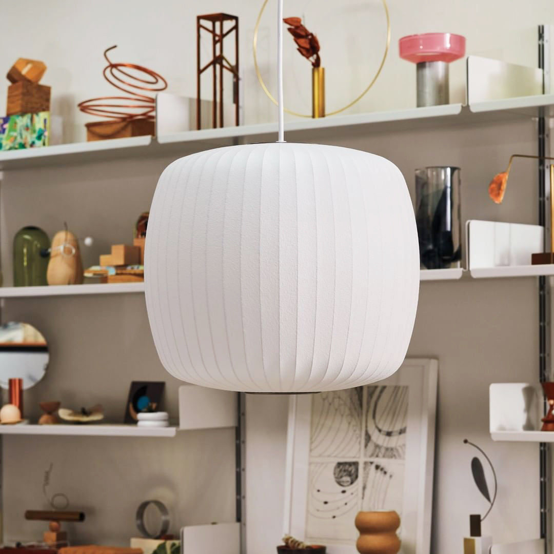 Nebula Bubble Mulberry Silk hanglamp
