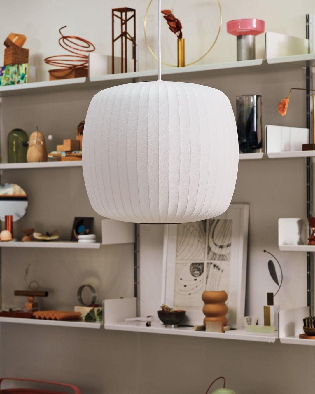 Bis hanglamp van zijde en staal