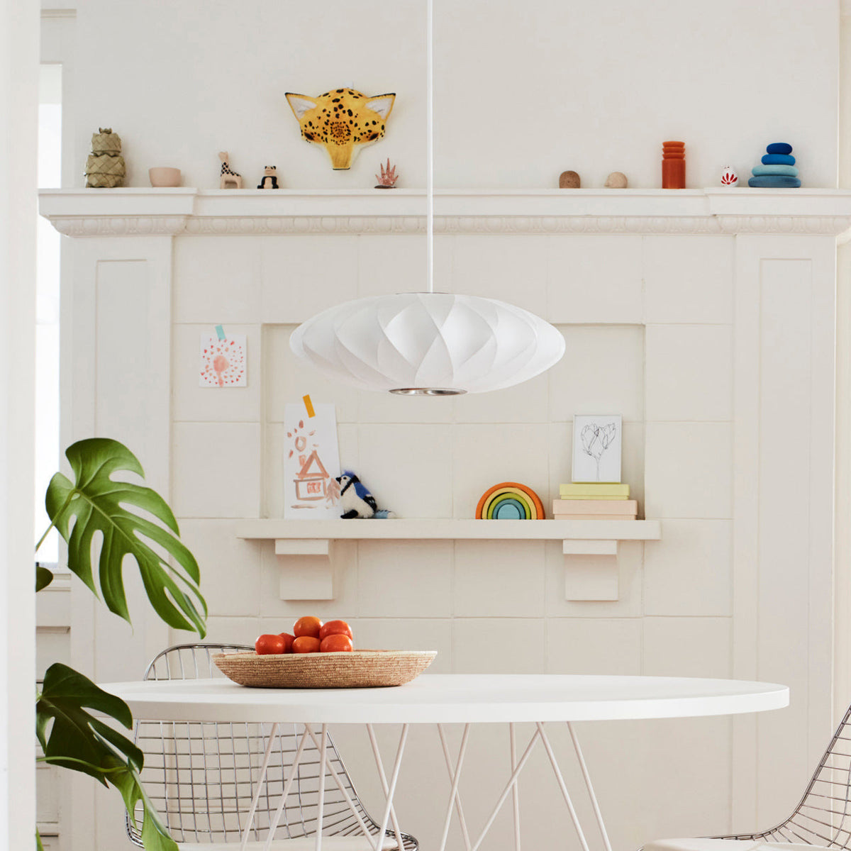 Nebula Bubble Mulberry Silk hanglamp