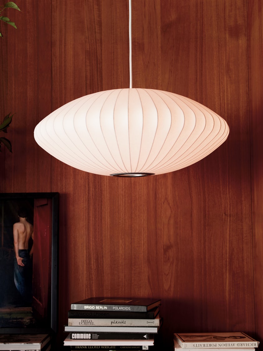 Nebula Bubble Mulberry Silk hanglamp