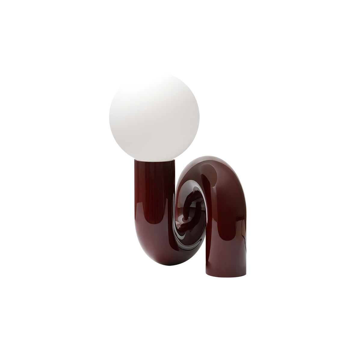 Soreeon tafellamp Playful N-vorm volledig wit