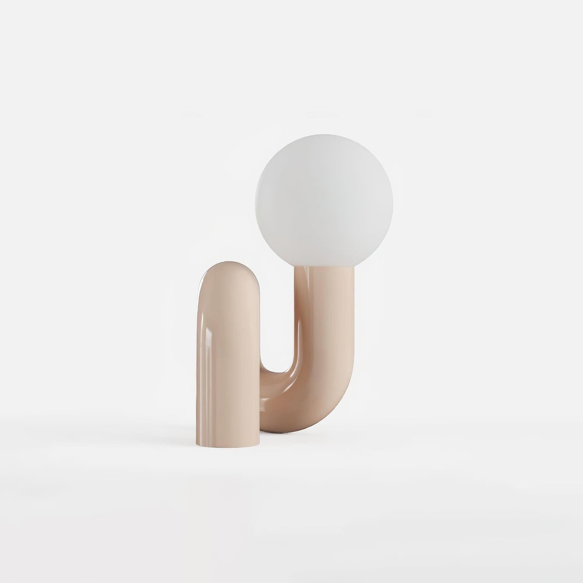 Soreeon tafellamp Playful N-vorm volledig wit