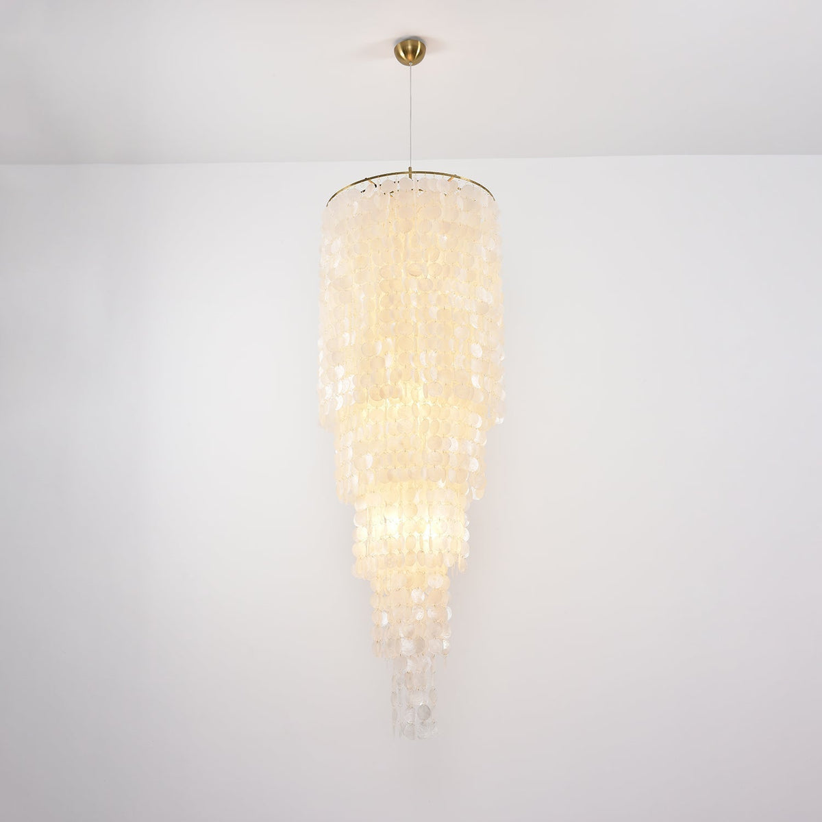 Eloryra Cascading Shell Kroonluchter