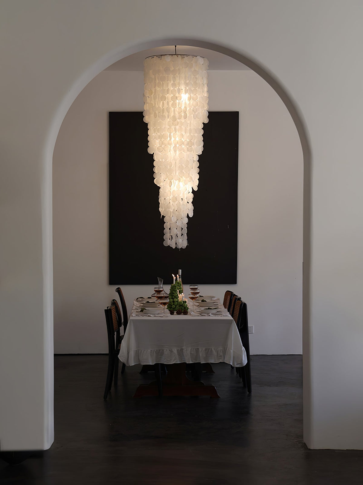 Eloryra Cascading Shell Kroonluchter