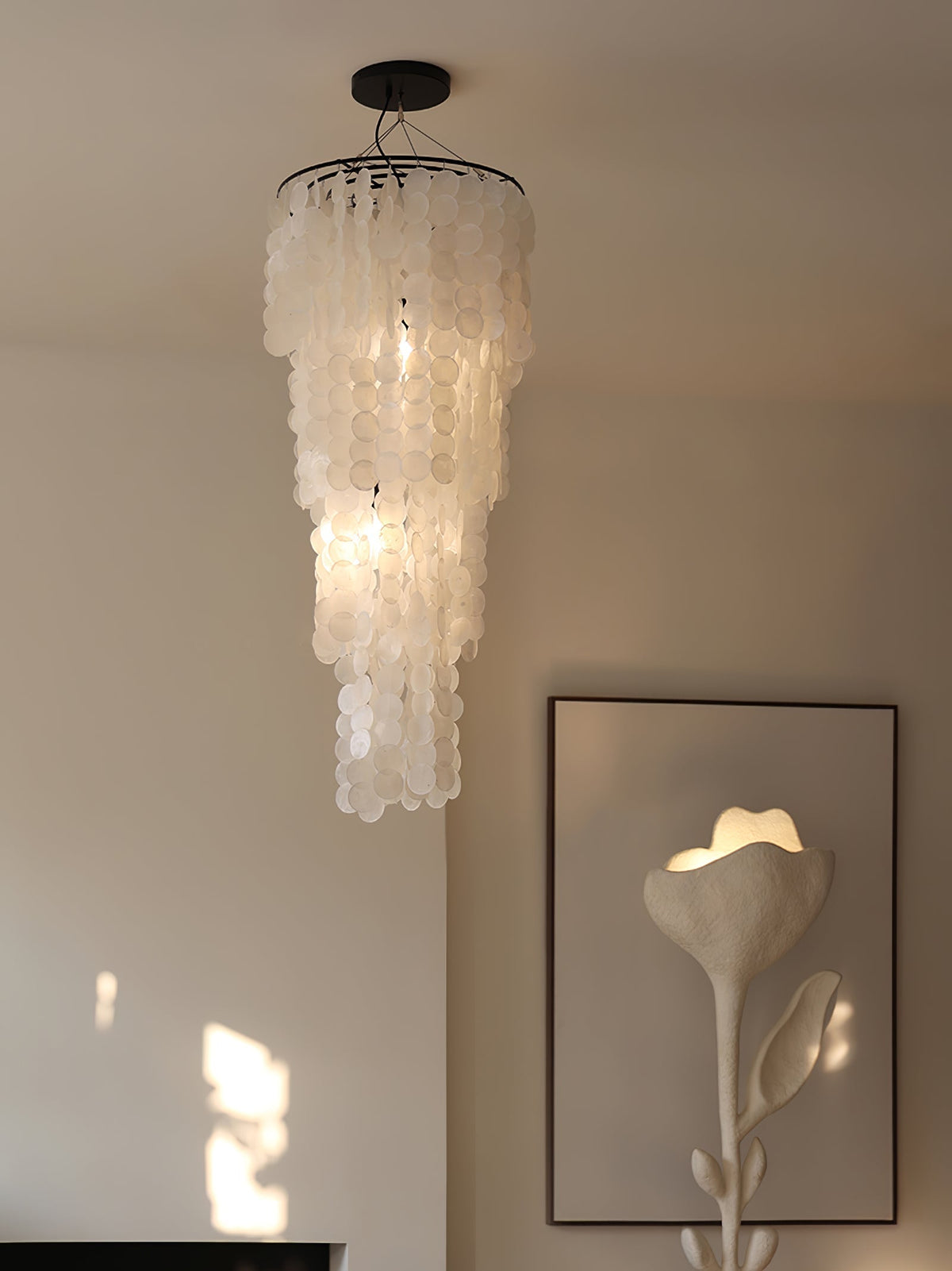 Eloryra Cascading Shell Kroonluchter
